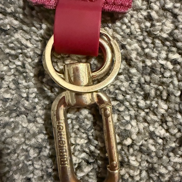Lululemon Athletica Magenta Key Holder - Picture 3 of 4